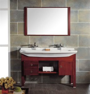 欧式美式橡木浴室柜实木浴室柜卫浴柜梳洗柜卫浴家具洗手柜SH8010