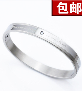 钛钢情侣男士韩版生日礼品手链