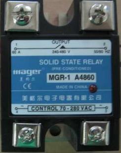 美格尔固态继电器交流控交流 60A MGR-1 A4860 AC-AC