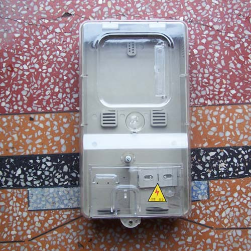 透明箱1户明装单相电表箱一表位电子式插卡家用电表控制箱电表盒