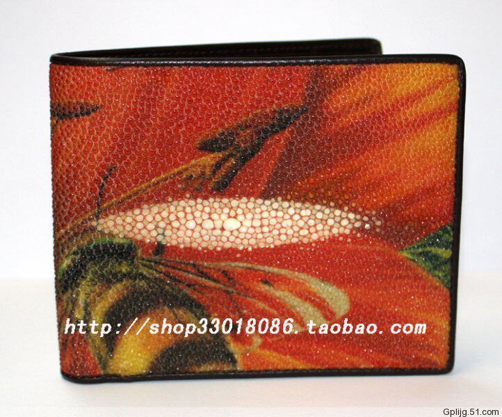 Pearl fish purse new pattern-Thailand Pearl skin wallet Pearl skin Wallet Pearl Fish short clipin the Leather/Lady bags/Men's bag, Wallet  category - from Buy2taobao.com to provide professional Taobao agent buy service