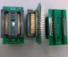 塑封宽13.33脚距1.27FLASH芯片插座IC测试座子适配器PSOP44/SOP44