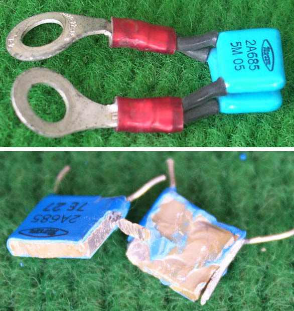 日本MARCON 2A685 100V 6.8UFx2多层陶瓷金属固体高频电容