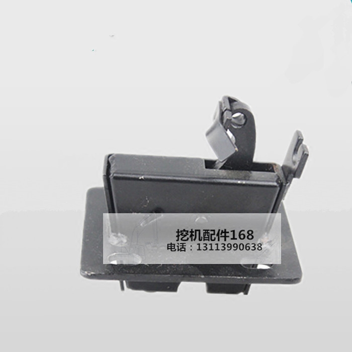 挖掘机配件现代R60-7斗山大宇DH60 80-7通用反扣锁驾驶室扣门锁块
