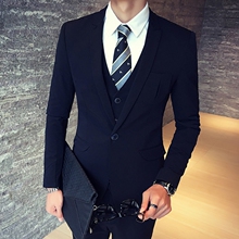 Costume homme en lainage pour hiver - Ref 1556365 Image 11