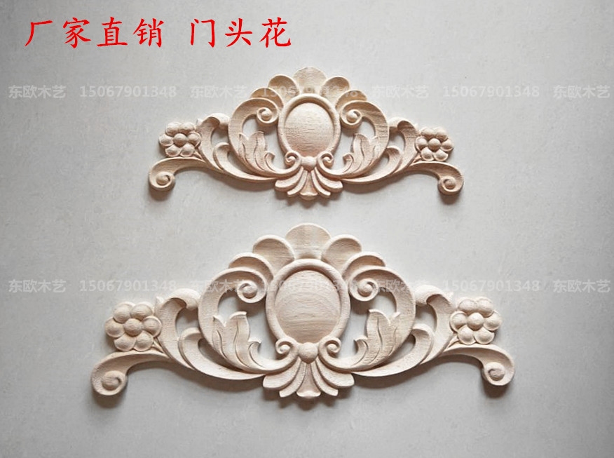 东阳木雕角花贴花雕花贴片木花门花欧式家具装饰柜花方块花贴花。