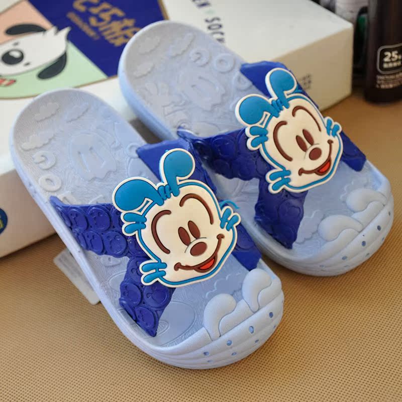 Chaussons enfants en autre pour été - semelle caoutchouc Wear - Ref 986622 Image 3