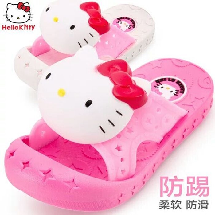 Chaussons enfants en EVA HELLO KITTY pour été - semelle plastique - Ref 1036712 Image 2