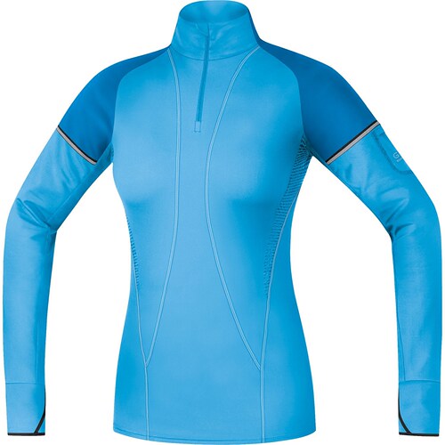 戈尔女款保暖透气跑步体恤Gore Running Wear Air Thermo Shirt