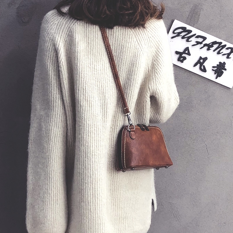 ins超火上新小包包女2019新款潮韩版百搭斜挎包复古贝壳包单肩包在类目 箱包皮具/热销女包/男包, 女士包袋中 - 来自Buy2taobao.com提供专业的淘宝代购服务