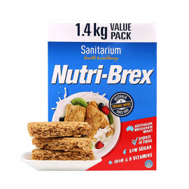 澳大利亚欣善怡Nutri-Brex 优粹麦即食麦片早餐 原新康利1.4kg/盒