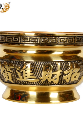 台湾纯铜香薰炉佛具用品