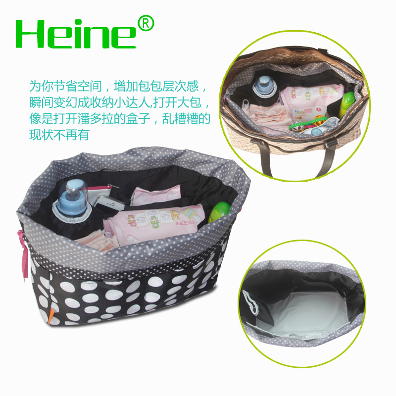 Heine海恩 时尚束绳分隔妈咪包内胆多功能防水保温收纳包|ruв категории Всё для беременных и кормящих, мама пакет/мешок - от Buy2taobao.com для оказания профессиональной услуги покупки агента Taobao