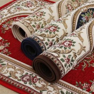 玄关脚垫红色新中式欧式美式门垫家用进门毯门口毯地垫定制地毯