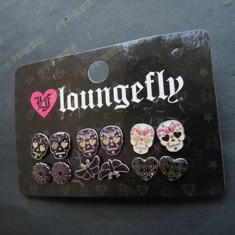 小耳钉女 迷你 简约 Loungefly 耳钉套装组合女 迷你耳钉 超小
