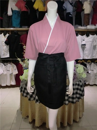 日式服务员工作服 和服日韩制服 日式料理寿司服 居酒屋工作服装