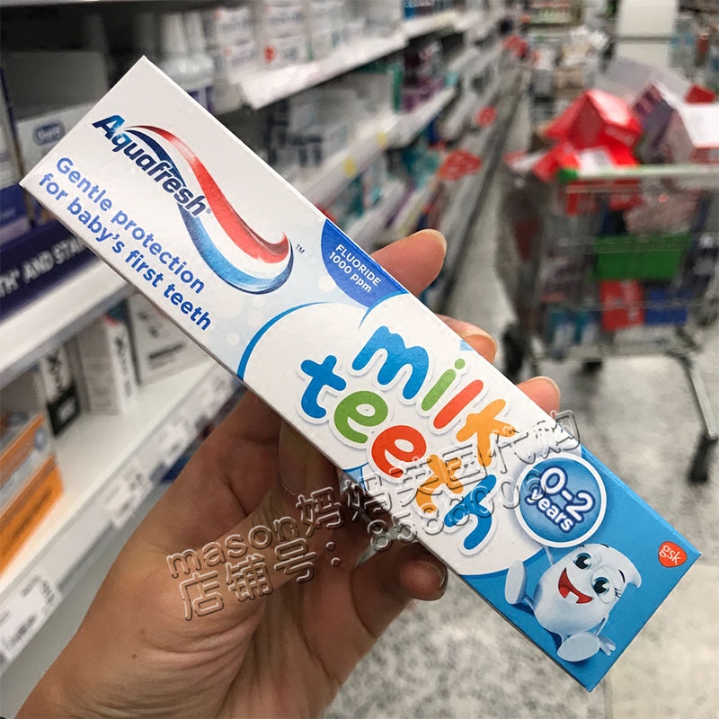 英國AQUAFRESH 嬰兒安全牙膏0-2歲 可以吞咽牙膏英國兒科牙醫推薦在類目 尿片/洗護/餵哺/推車牀, 牙膠/牙刷/牙膏, 牙膏中 - 來自Buy2taobao.com提供專業的淘寶代購服務