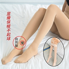 Vớ ma thuật vớ dây chính hãng Hàn Quốc vớ stovepipe vô hình pantyhose ánh sáng chân tạo tác mùa xuân và mùa thu thịt màu vớ siêu mỏng