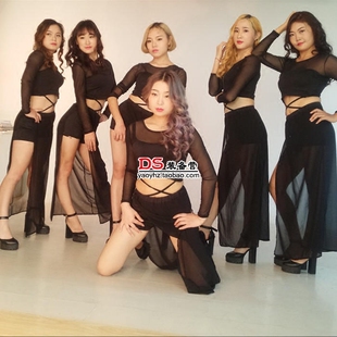 新款 性感爵士舞ds舞蹈演出服装 打歌服女成人舞台装 something同款