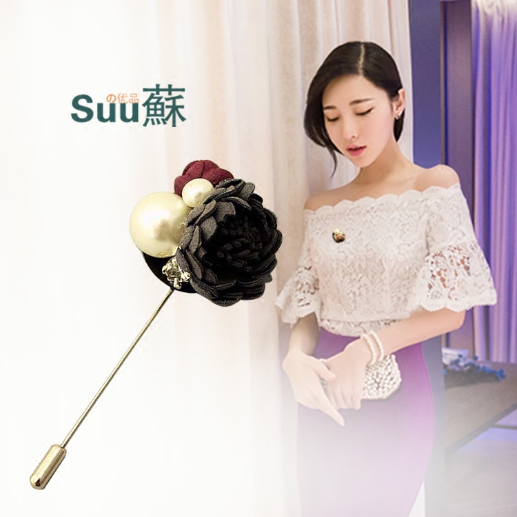 Broche femme en Matériau mixte - Ref 1172456 Image 3