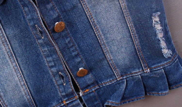 Gilet fille en toile - Ref 2071079 Image 4