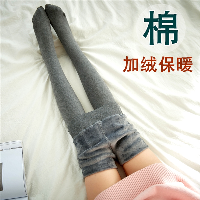秋冬款加绒加厚连裤袜打底裤冬季