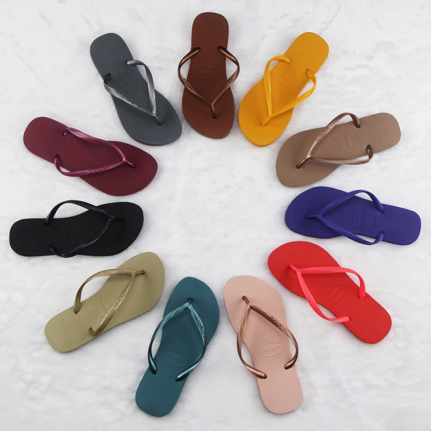 quality goods Brazil Havana Havaianas flip flops Women's sandals SLIM non-slip Flat bottomin the Women's Shoes, Slippers  category - from Buy2taobao.com to provide professional Taobao agent buy service