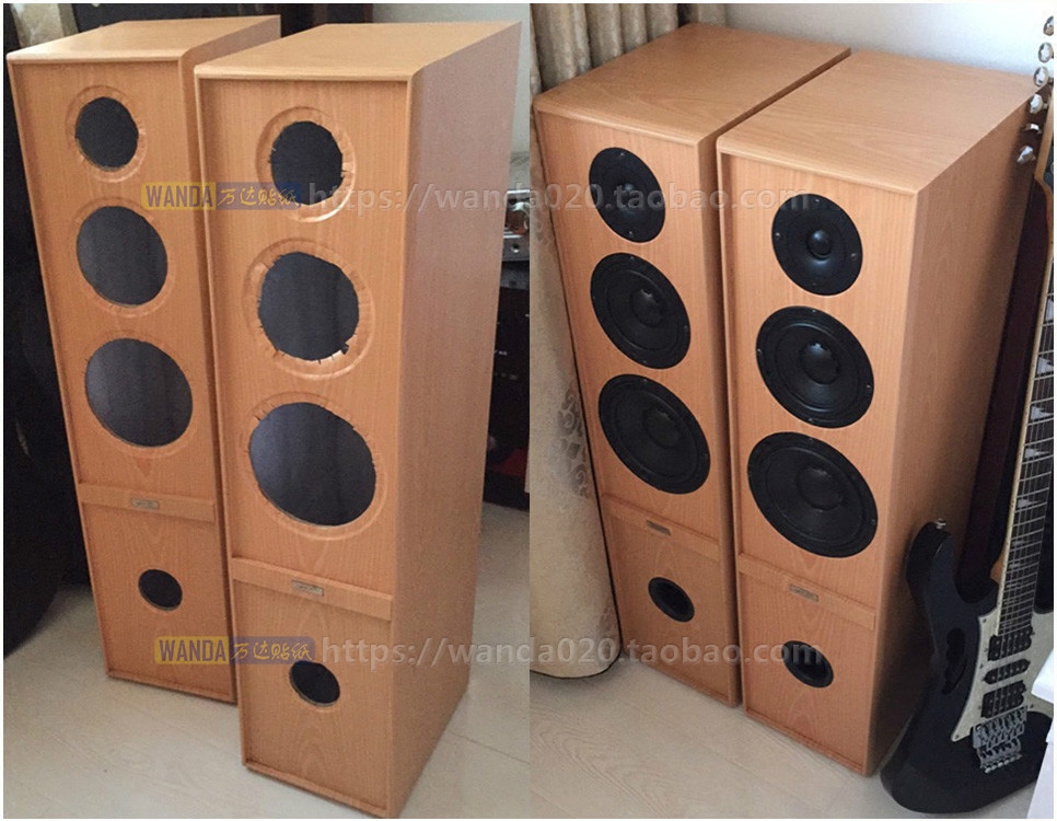 家用自粘音箱翻新贴纸加厚音响翻新皮PVC衣柜子木纹家具翻新贴纸