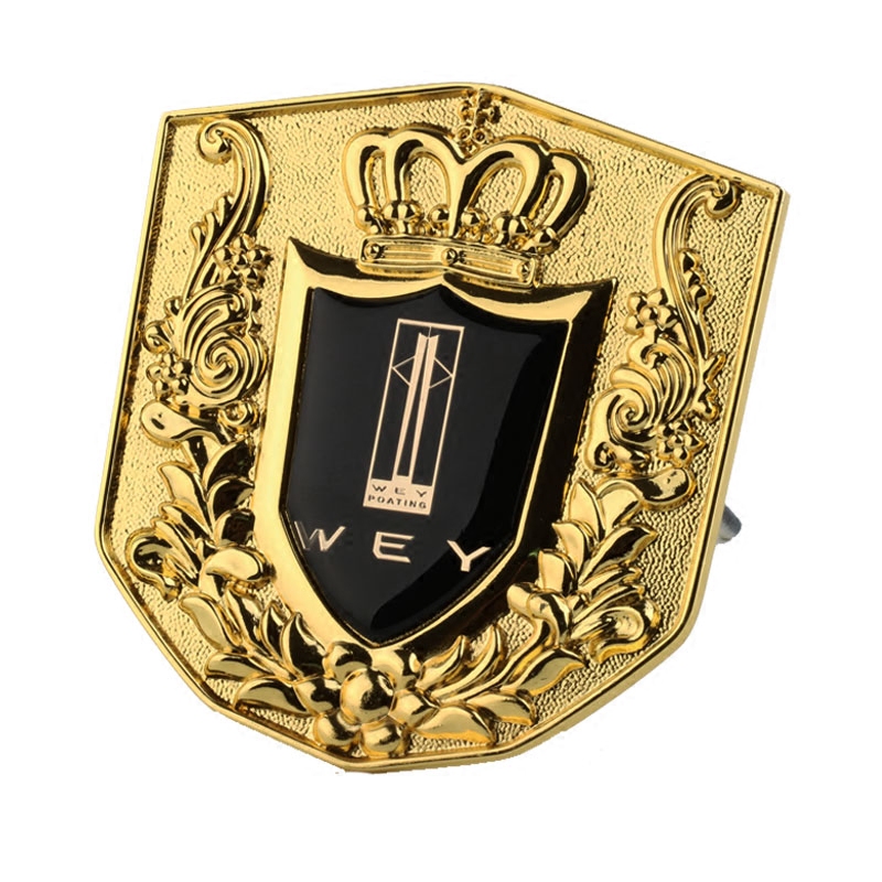 长城魏派wey vv5s改装vv5汽车金属中网标车标贴vv7s 个性装饰微章