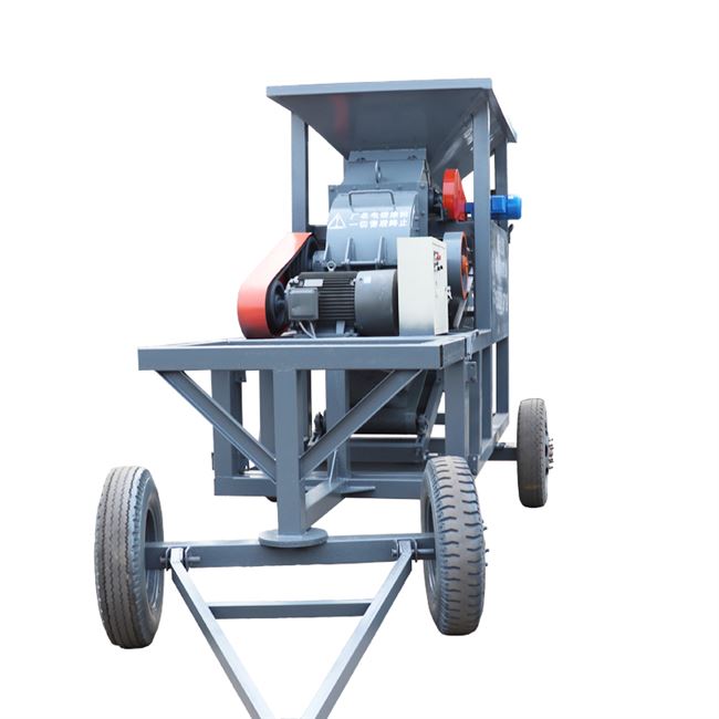 销小型移动式鹅卵石制沙机锤式破碎机设备全套建筑垃圾碎机粉煤厂