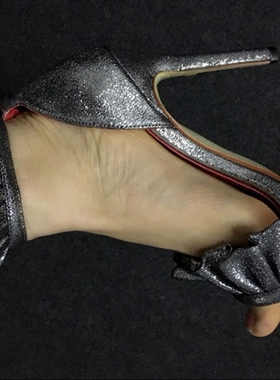 silla rulers 女鞋  凉鞋 花边 超高细跟   走秀鞋 舞台宴会鞋