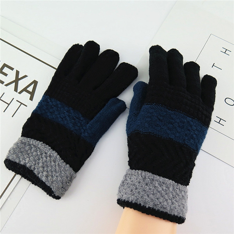 Gants pour homme en de laine - Ref 2781689 Image 4