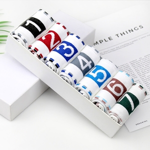 7双装男士创意纯棉中筒袜