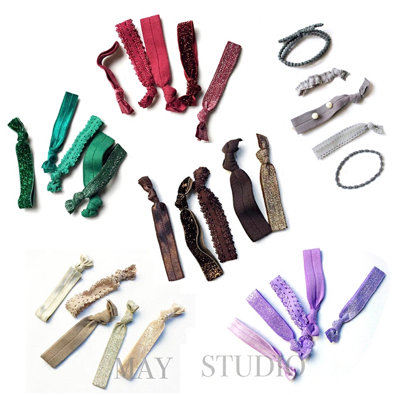 OrangeQi橘气原创打结甜美发绳