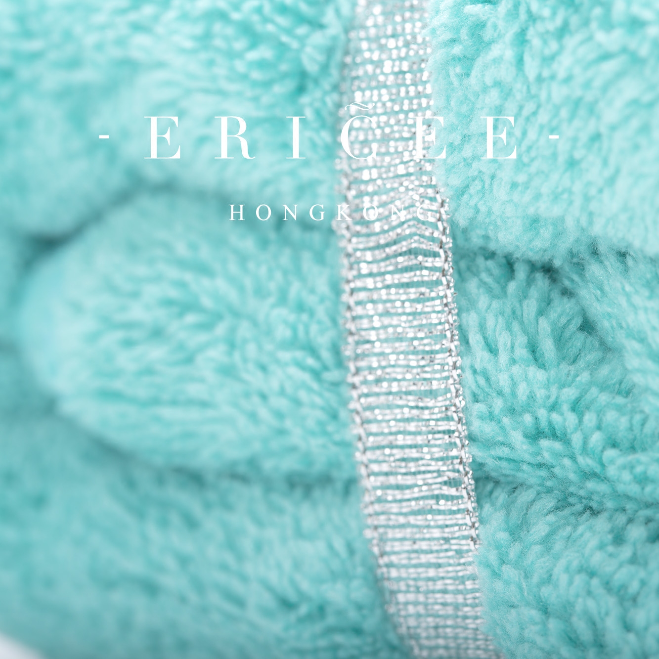 ERICEE咳咳~薄荷绿的毛巾，日本国进口哒，微米纺滑纱超强吸水-封面
