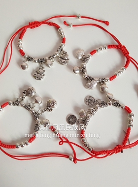 凤凰古城民族风古银编