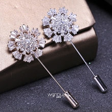 Broche femme en Zircon diamant - Ref 1177519 Image 26