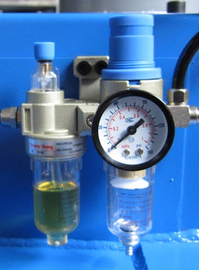轮胎拆装机扒胎机油水分离器油雾器分气阀白色仪表YT-003