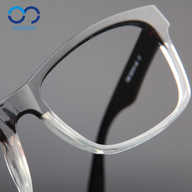 近视眼镜男款大脸tr90超轻镜，框架男士潮流大框同款超轻半框透明