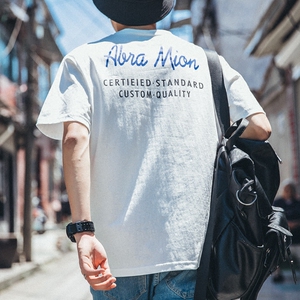 简约百搭字母印花短袖T恤