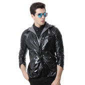 EJDF011 lottosport 防紫外线防水轻薄夹克两件套 男子 乐途