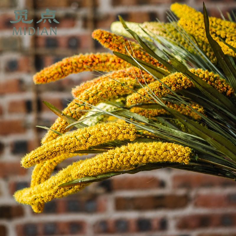 觅点小米谷子咖啡厅乡村风装饰品