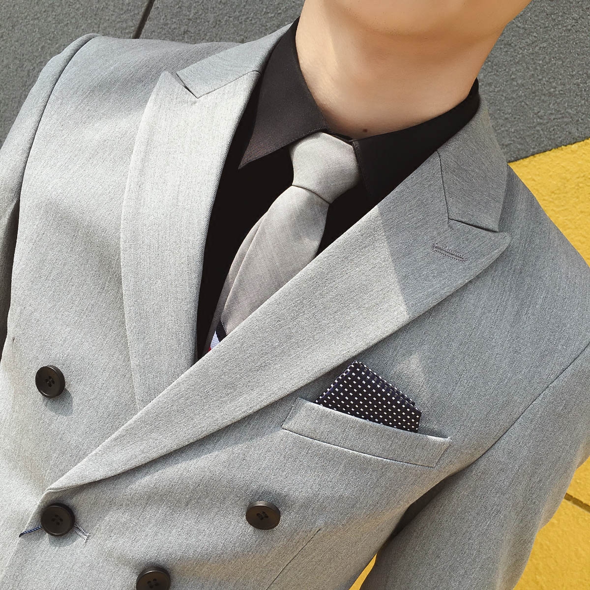 Costume homme en polyester pour Quatre saisons - Ref 1550908 Image 4