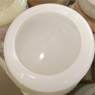 玉石灰缸摆件居家送礼玉工艺品15 20cm