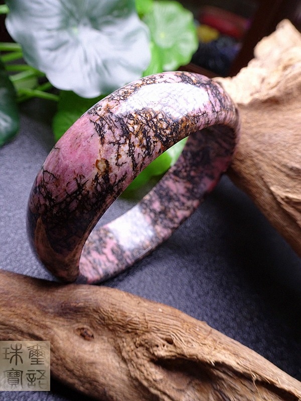 桃花玉手镯包邮绿松厂家直销青金海纹凤凰孔雀石红宝欧泊水晶5859