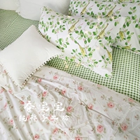 Chăn bông đơn mảnh 1,5 m chăn che chăn 200 * 230 đơn giản ký túc xá chăn đôi - Quilt Covers bộ chăn gối