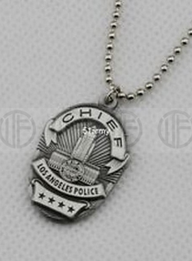 美利堅洋行進口LPAD洛城警探御用項鍊劇場版吊墜