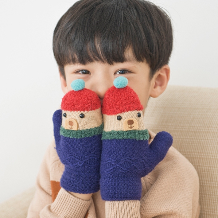 Gants pour enfants en acrylique - Ref 2146589 Image 1