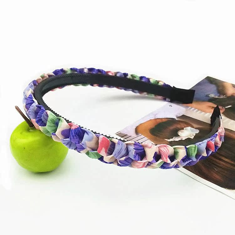 Accessoire cheveux en tissu - Ref 1205905 Image 3