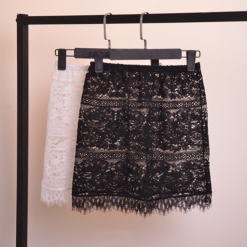 秋冬短款保暖皮裤罩裙单层透视睫毛半身包臀裙内搭蕾丝罩裙打底裙|ruв категории Женская одежда, юбка - от Buy2taobao.com для оказания профессиональной услуги покупки агента Taobao